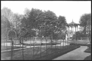 Komotau. Stadtpark - Rosenpark