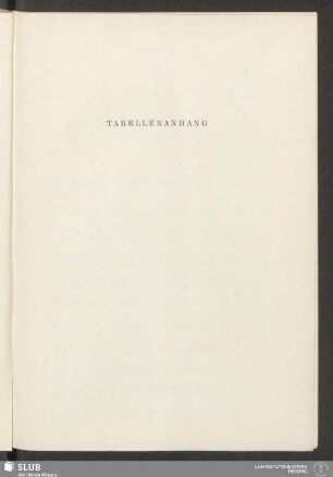 Tabellenanhang