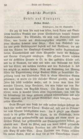 50-91 Kirchliche Statistik