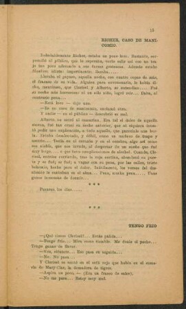Richer, caso de manicomio
