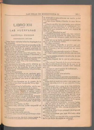 Capítulo primero : Proposición infame