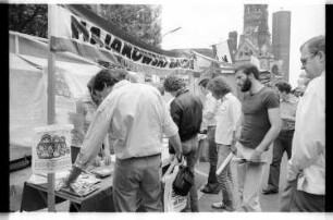 Kleinbildnegativ: Umweltfest des Senats, Kurfürstendamm, 1978