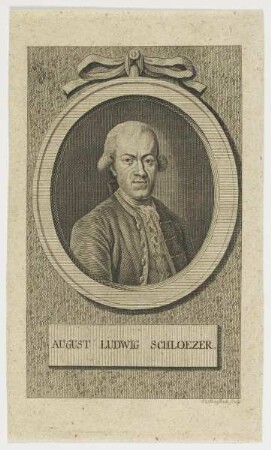 Bildnis des August Ludwig Schloezer