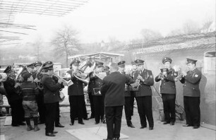 Bad Bellingen: Grundsteinlegung zum Kurmittelhaus Bellingen; Musik