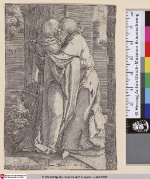 [Die Begegnung an der Goldenen Pforte; St. Joachim Embracing St. Anna]