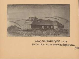Wiesenhaus, Bad Wiessee Erweiterung: Ansicht Terrassenseite