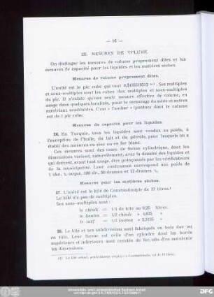 III. Mesures De Volume.