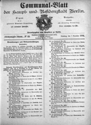 1884,49: No. 49, 7. Dezember 1884
