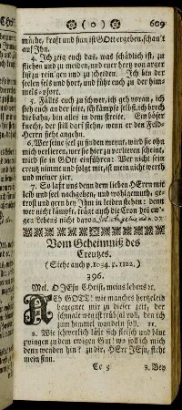 (XXXVIII.) Vom Geheimniß des Creutzes.