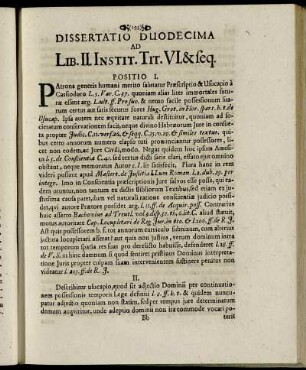 Dissertatio Duodecima.