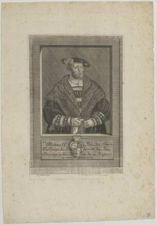 Bildnis des Wilhelmus IV., Herzog von Bayern