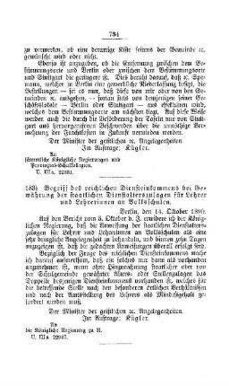 Begriff des reichlichen Diensteinkommens bei Gewährung der staatlichen Dienstalterszulagen für Lehrer und Lehrerinnen an Volksschulen : [D. Oeffentliches Volksschulwesen]