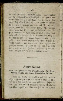 Fünftes Capitel