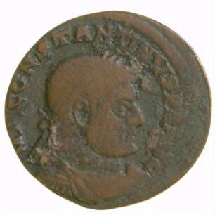 Münze, Follis, 315 - 316