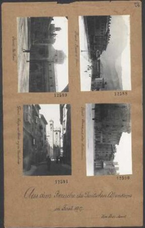 Trient: Torisne mit alter Stadtmauer