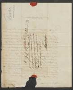 Brief von Andreas Fleischmann an August Emanuel Fürnrohr