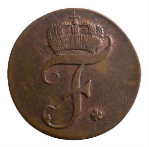 Münze, Pfennig, 1753