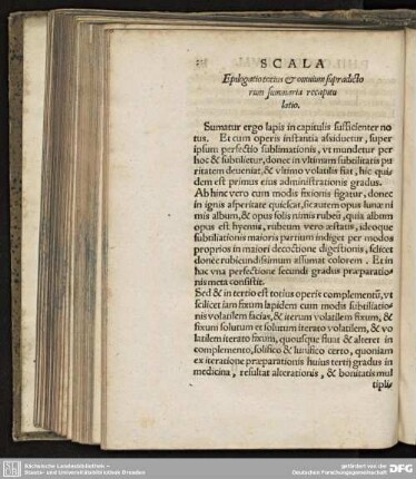 Epilogatio totius et omnium supradictorum summaria recapitulatio.