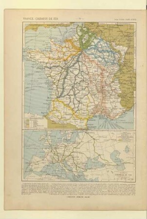 [France. Chemins de fer]