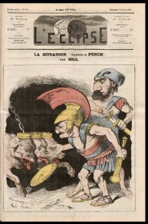 La situation, (d'aprés Le Punch), par Gill