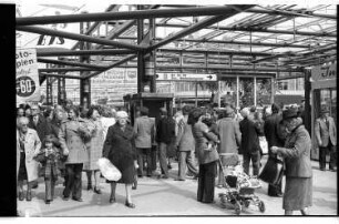 Kleinbildnegativ: Eröffnung U-Bahnhof Richard-Wagner-Platz, 1978