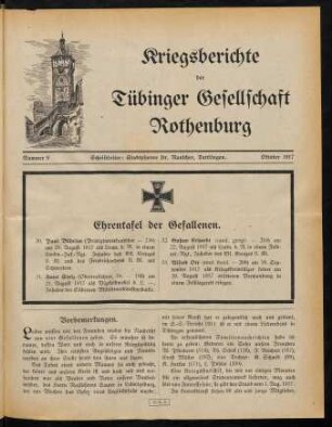 1-12, Nr. 9, Oktober 1917