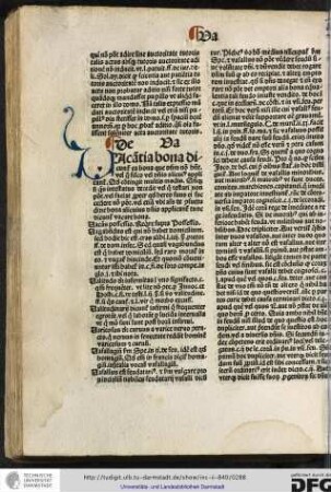 Vacantia bona dicuntur ea bona que dominum non habent vel que fisco vel dominio alicuius applicantur, quod contigit multis modis...