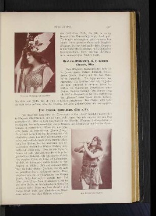 Anna von Mildenburg als Brünhilde