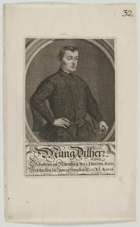 Bildnis Magnus Dilherr (1531-1558)