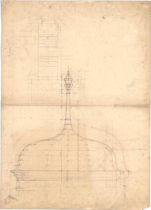Pfann, Paul; München, Möhlstr.; Wohnhaus O. Bischoff - Dach (Ansicht)