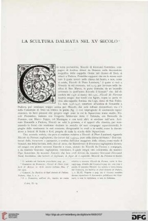 11: La scultura dalmata nel XV secolo, [2]