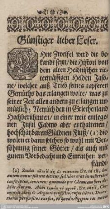 Günstiger lieber Leser.