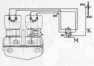 Daimler-Motor, Schaltungsschema : Technikgeschichte | Maschinenbau | Verkehrswesen | Autowesen