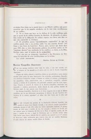 Revista Geográfica Americana