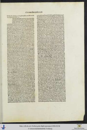 Questio addita per magistrum Thomam Bricot