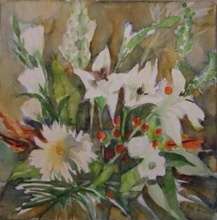 Blumen weiß