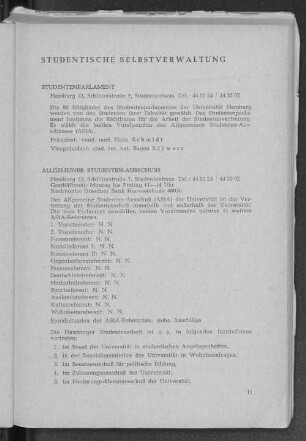 Studentische Selbstverwaltung