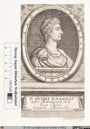 Bildnis Ovid (Publius Ovidius Naso)