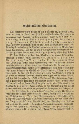 Geschichtliche Einleitung