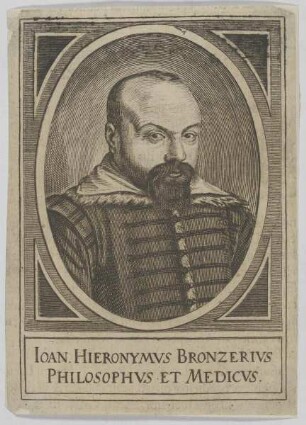 Bildnis des Ioan. Hieronymvs Bronzerivs