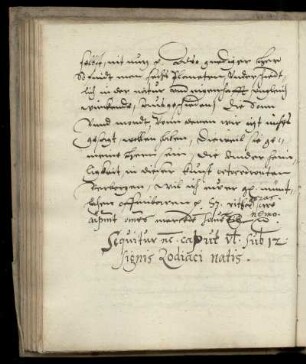 De signis zodiaci