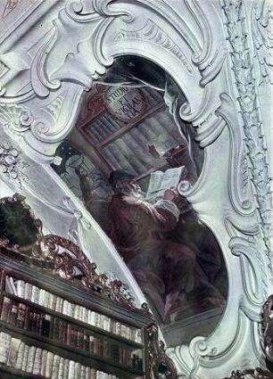 Schreibender Gelehrter: "Studio et vigilantia"