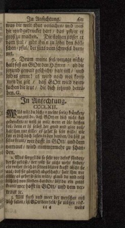 In Anfechtung.