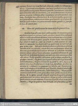 16. Sive rei persecutoriae cum mixtis poenalibus