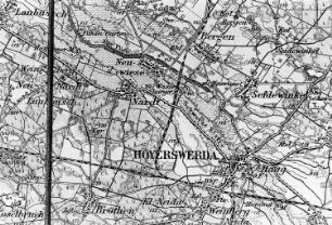 Elsterheide-Neuwiese-Bergen. Karte 1:100.000
