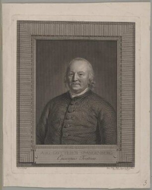 Bildnis des Aug. Gottlieb Spangenberg