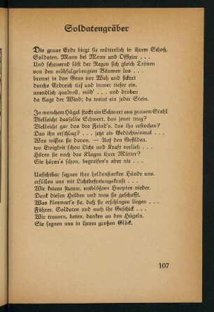 107-113, Soldatengräber - Weddigen