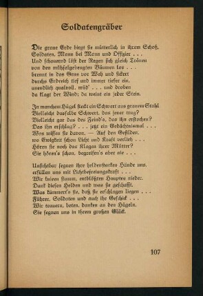 107-113, Soldatengräber - Weddigen