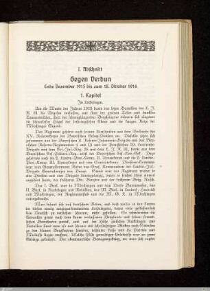 I. Abschnitt: Gegen Verdun