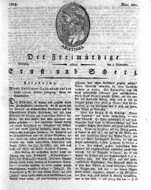 Nro. 221, Dienstag den 5. November